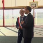 Parigi, Macron e Tony Parker visitano un centro sportivo nella banlieu