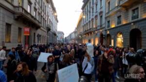 Green pass: a Milano corteo e sit-in, traffico in tilt e tensioni con automobilisti