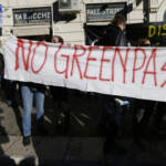 Proteste in tutta Italia per dire no al Green Pass | FOTOGALLERY