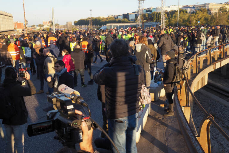 Proteste in tutta Italia per dire no al Green Pass | FOTOGALLERY