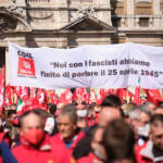 Manifestazione sindacati a Roma si conclude sulle note di ‘Bella Ciao’: oltre 100 mila i partecipanti