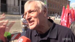 Manifestazione sindacati, Ciotti: “Necessario affrontare nodo delle politiche sociali”