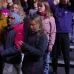 Concerto sul clima, anche Greta Thunberg tra il pubblico a Stoccolma