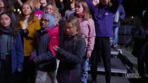 Concerto sul clima, anche Greta Thunberg tra il pubblico a Stoccolma