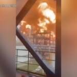 Kuwait: maxi-incendio in una raffineria di petrolio