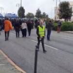 Trieste, corteo dal porto al centro città al grido di “no green pass” e “vergogna”