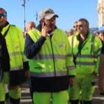 Trieste, No Green Pass: l’arrivo di Stefano Puzzer in Piazza Unità d’Italia