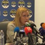 Amministrative, Meloni: “Sinistra ha trasformato campagna elettorale in lotta nel fango”