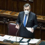 Draghi in vista del Consiglio europeo: “In Europa non ci si sta per bisogno ma per idealismo e realismo”