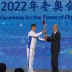 Cina, la fiamma olimpica è arrivato a Pechino per i Giochi invernali 2022