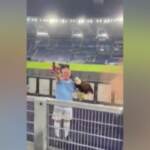 Lazio, il falconiere biancoceleste fa il saluto romano allo stadio: la società lo sospende