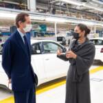 Victoria di Svezia e il principe Daniel in visita al Plant di Mirafiori