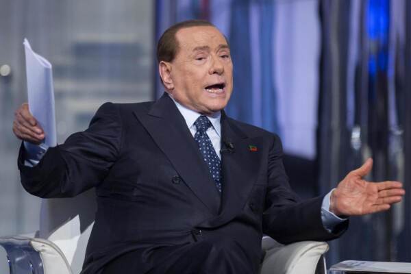 Silvio Berlusconi ospite a Porta a Porta