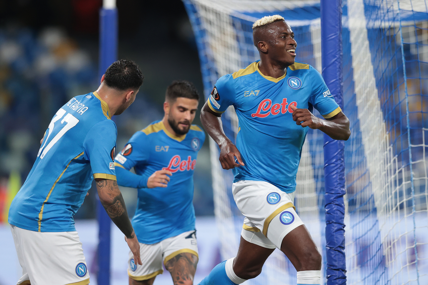 Napoli fa festa in Europa League, 3-0 al Legia Varsavia