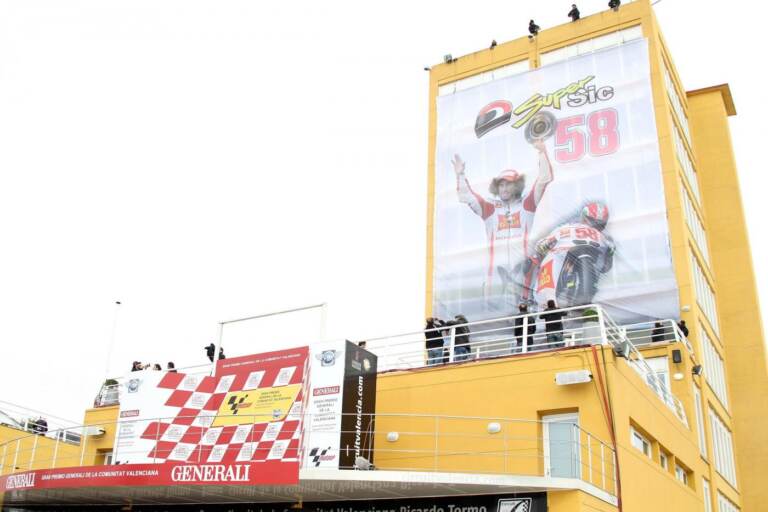 Il circuito di Valencia rende omaggio al SuperSic