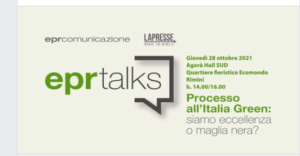 Clima: l'Italia e la transizione ecologica, processo green a Ecomondo