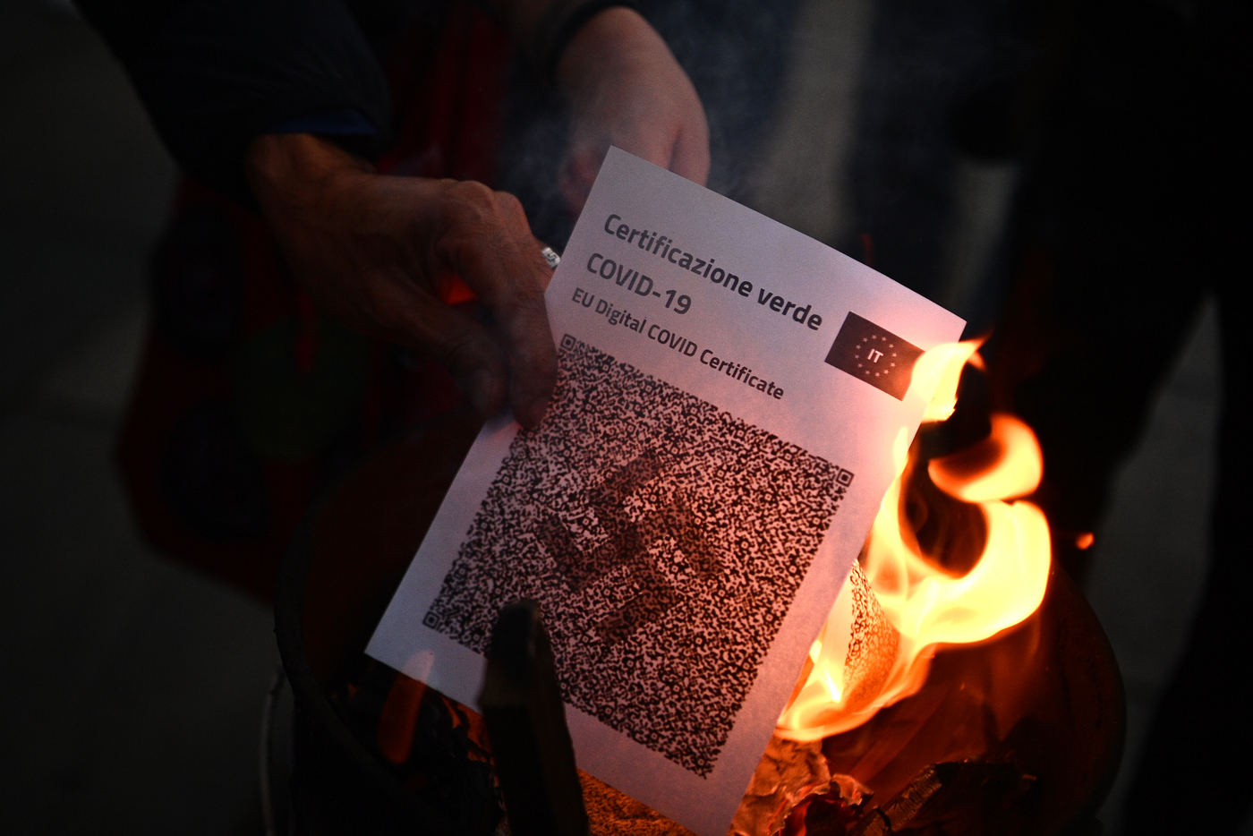 No green pass a Milano: un arresto e 83 denunce per manifestazione di sabato