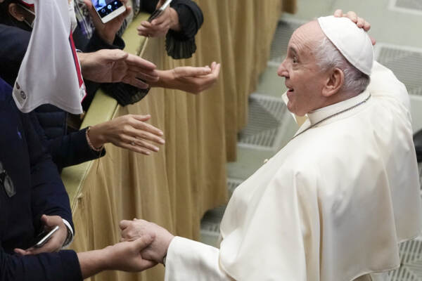 L'Udienza Generale del mercoledì di Papa Francesco