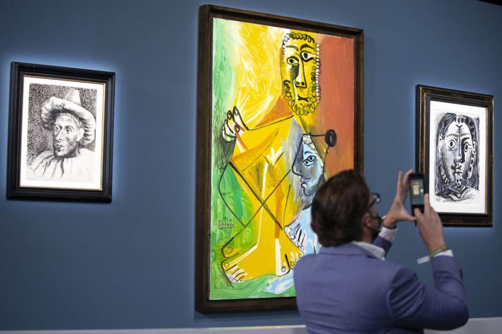 Galleria foto 'Le immagini dei quadri di Picasso battuti all’asta per 110 milioni di dollari – FOTOGALLERY' - foto 5
