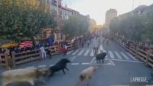 Spagna, tre feriti nella corsa dei tori a Tafalla