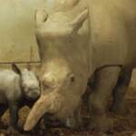 Paesi Bassi, allo zoo di Arnhem è nato un cucciolo di rinoceronte