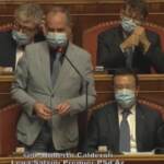 Ddl Zan, Calderoli in Senato chiede la tagliola: “Meglio fermarsi che fare una porcata”