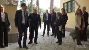 Centrodestra, incontro a Villa Grande tra Berlusconi e Salvini