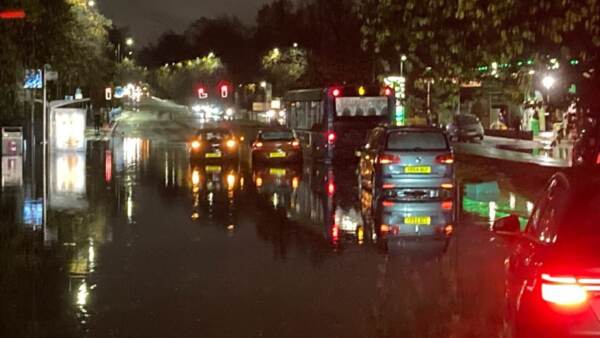 La ville de Glasgow touchée par des inondations