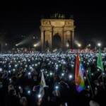 Milano, manifestazione contro la bocciatura del DDL Zan al Senato