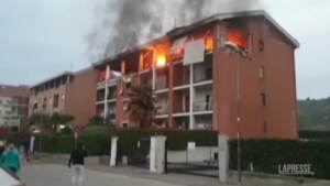 Torino: esplosione in una palazzina a Pinerolo, l’appartamento sventrato