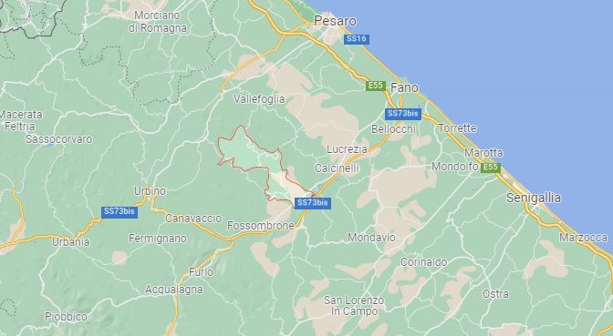 Terremoto di magnitudo 4.3 tra Pesaro e Urbino Terremoto di magnitudo 4.3 tra Pesaro e Urbino