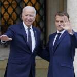G20, il corteo delle auto del Presidente Usa Joe Biden nella vie di Roma