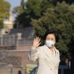 G20 Roma, le first lady al Colosseo