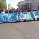 G20, migliaia al corteo di protesta in zona Piramide