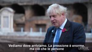G20, Johnson: “Enorme pressione sul tema del cambiamento climatico”
