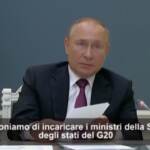 G20, Putin: “Riconoscere reciprocamente vaccini e green pass”