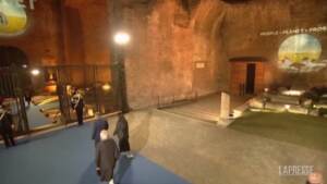 G20 Roma, i leader fanno visita alle Terme di Diocleziano