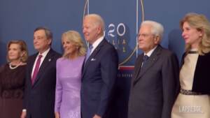G20, Sergio Mattarella accoglie i leader al Quirinale