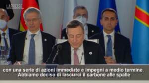 G20, Draghi: “Emissioni zero entro la metà del secolo”