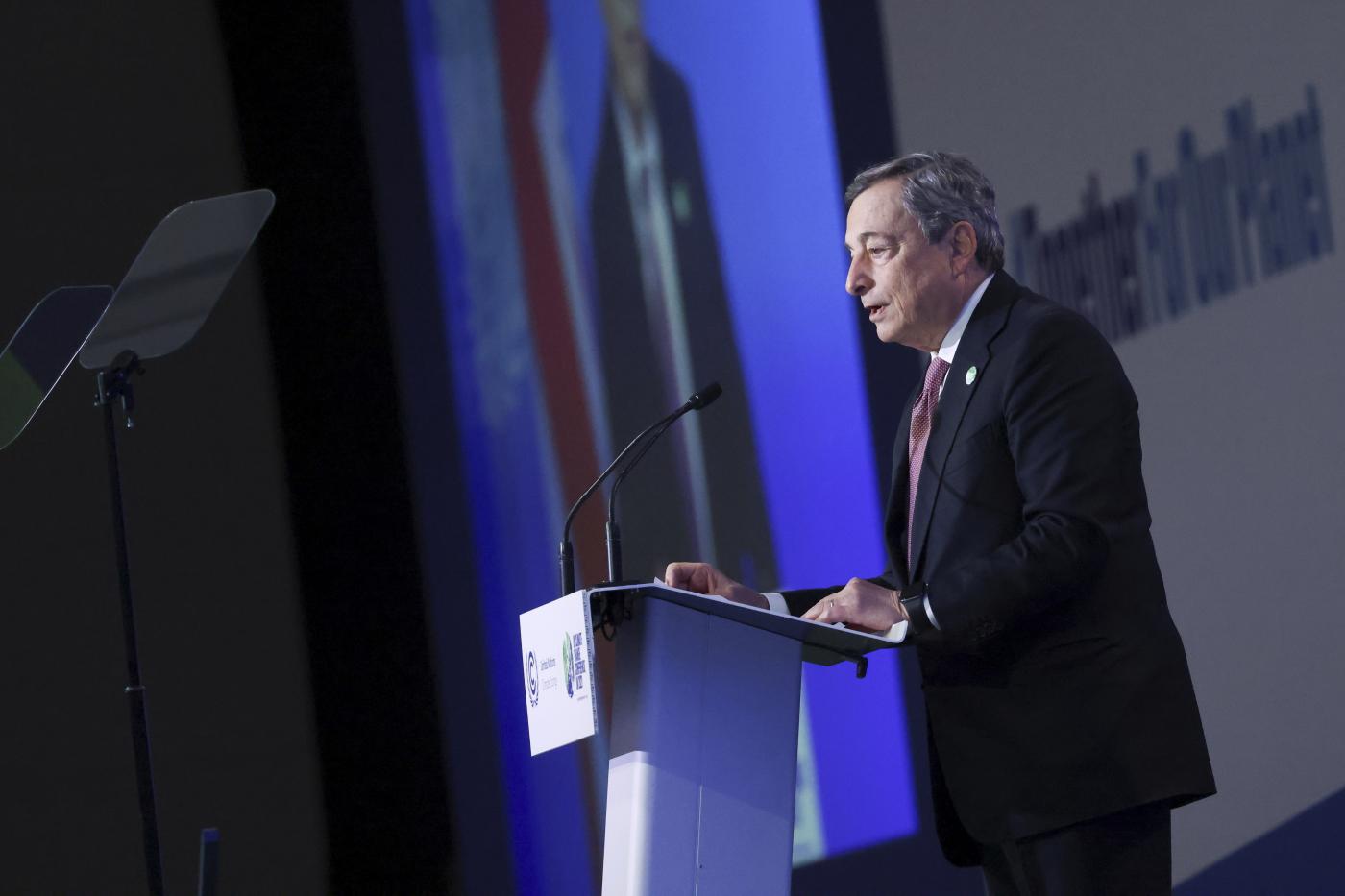 Cop26: Draghi, è nuovo inizio. Salto quantico con cambiamento climatico