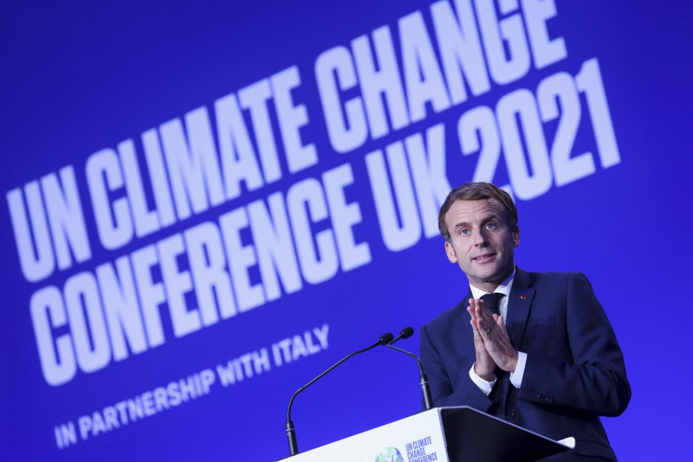 Cop26: Macron, ridare credibilità a obiettivo riduzione 1,5 gradi