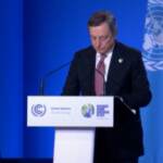 Cop26, Draghi: “Ora, qui, dobbiamo andare oltre quanto fatto al G20”