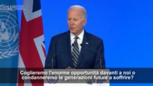 Cop26, Biden: “Questo è il decennio decisivo”