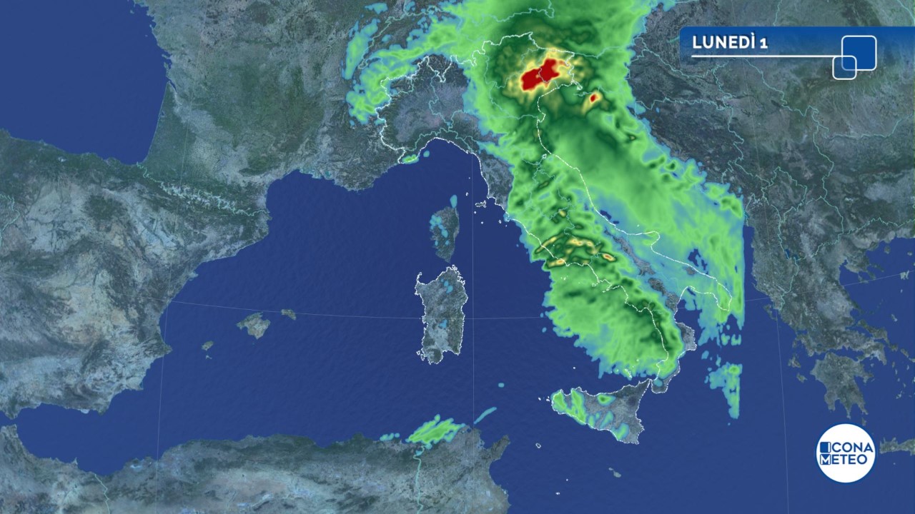 Meteo, treno di perturbazioni sull’Italia ad inizio novembre