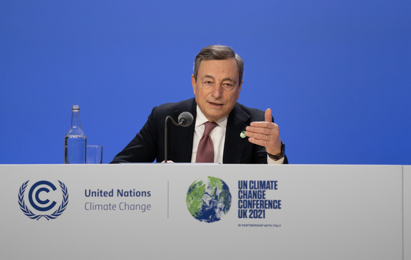 Cop26: Draghi, Singoli paesi non danno risposte, scontro non porta a nulla
