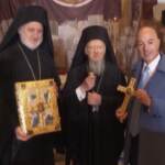 New York, il patriarca Bartolomeo benedice un santuario ortodosso