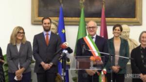 Roma, Gualtieri presenta la nuova Giunta: “Squadra di alto profilo per rilanciare la città”