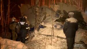 Russia, aereo bielorusso si schianta in Siberia: sette morti