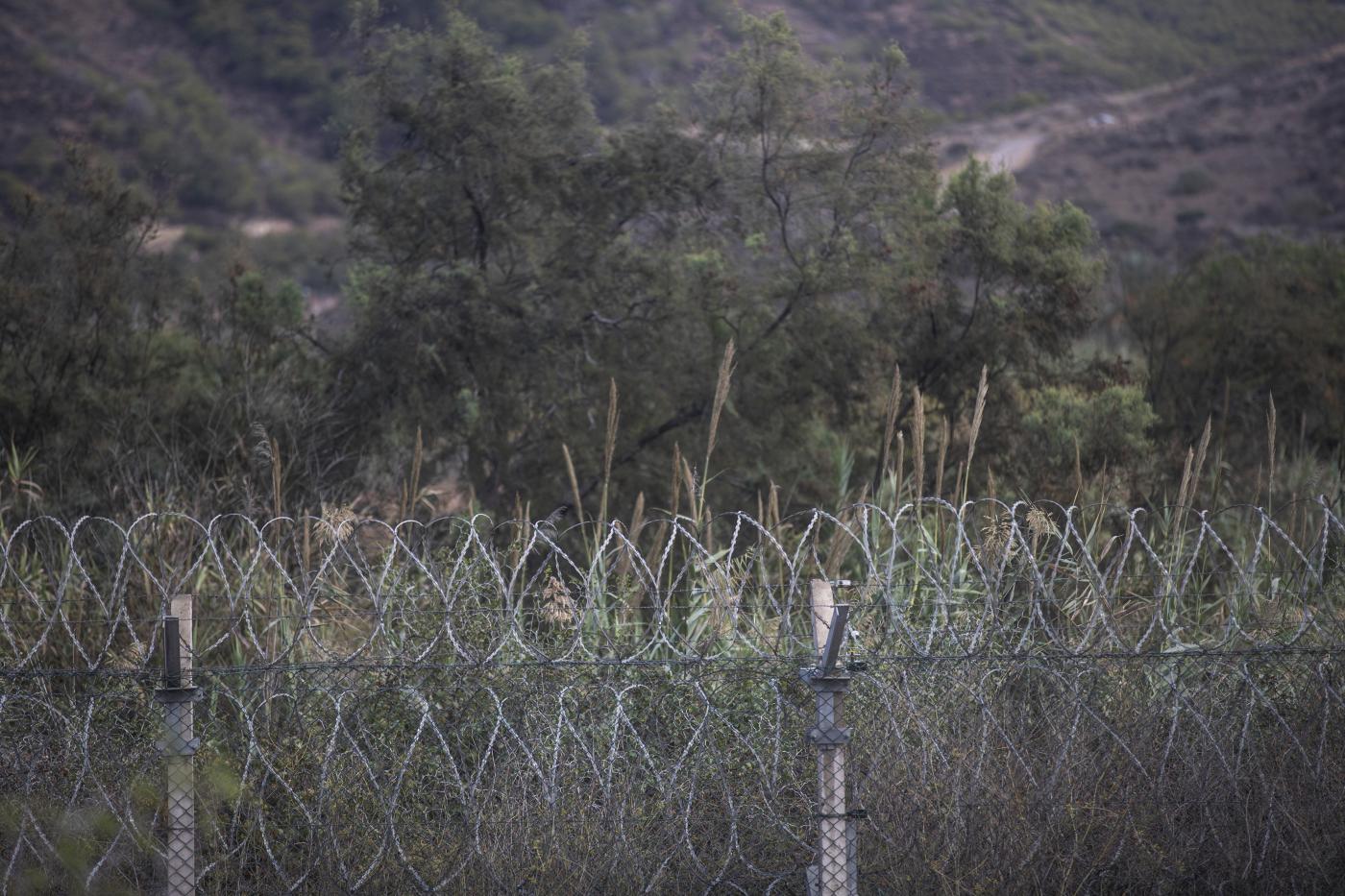 I camion algerini nel Sahara orientale