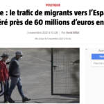 Algeria:  il traffico di migranti verso la Spagna ha generato quasi 60 milioni di euro dall’inizio del 2021